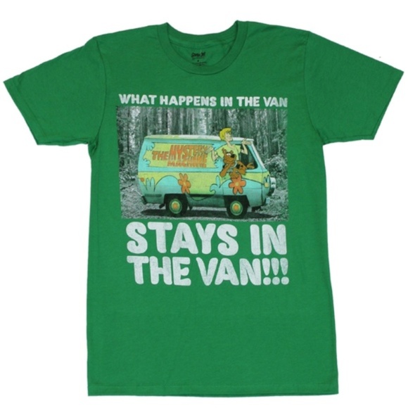 Other - Men's Scooby Doo What Happens In The Van Shirt XL